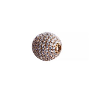 Rose Gold Plated and Zirconia Interchangeable Clasp