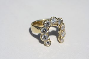 remodelled horseshoe ring
